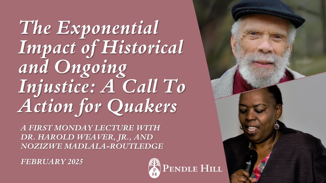 Historical & Ongoing Injustice w Hal Weaver & Nozizwe Madlala-Routledge - 1st Monday Lecture Feb '25