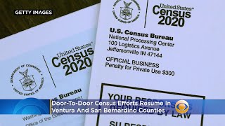 Door-To-Door Census Efforts Resume In Ventura, San Bernardino Counties
