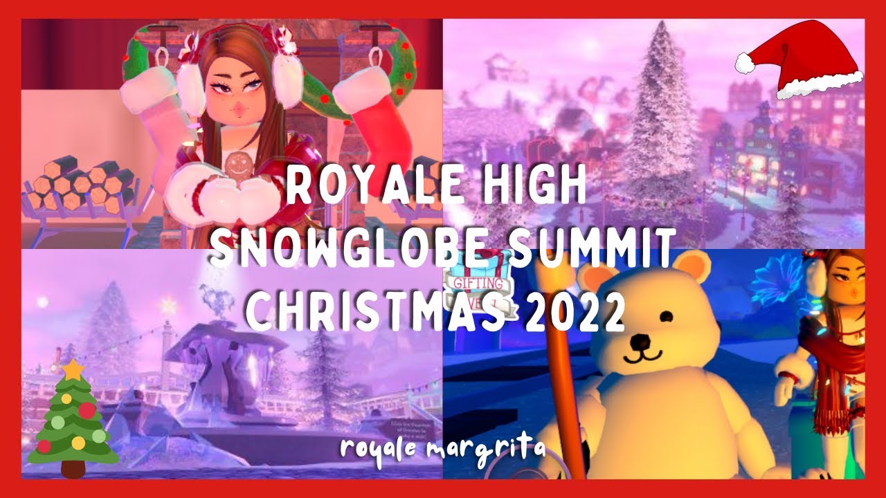 NEW SNOWGLOBE SUMMIT MAP ️🎄 ROYALE HIGH CHRISTMAS 2022 royale