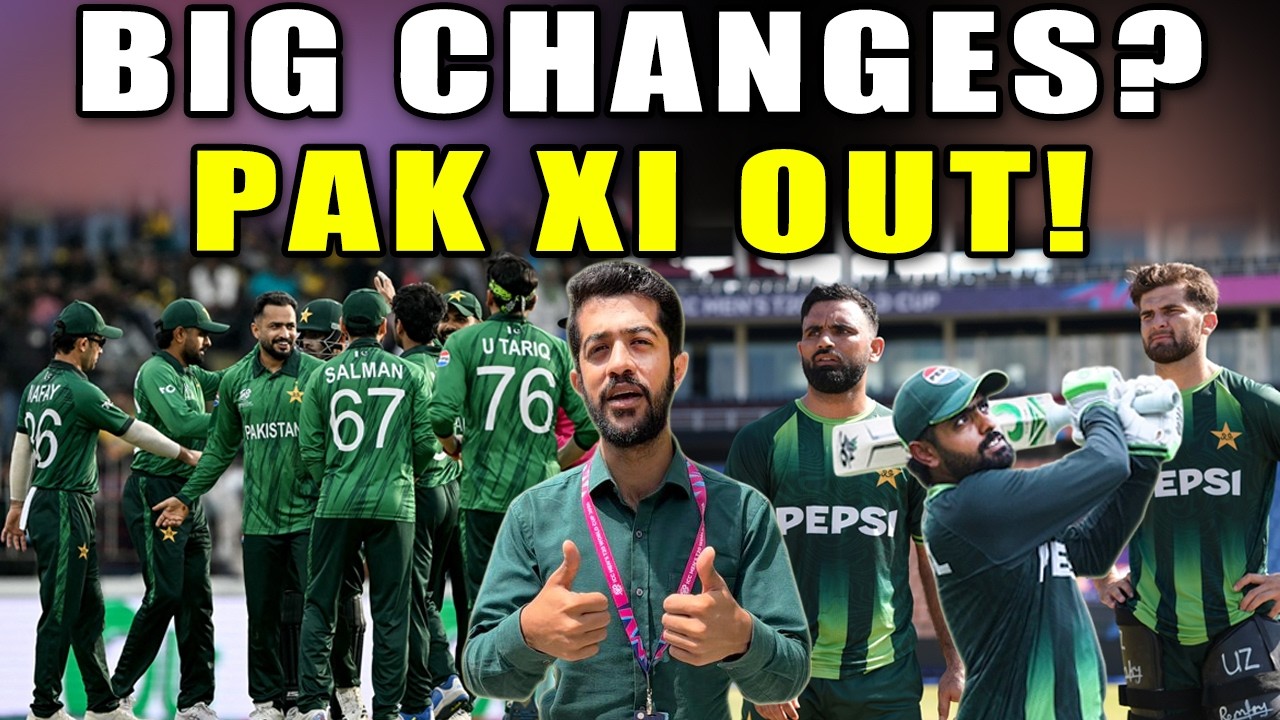 Big Update! Pakistan’s Final XI vs England | Must-Win Super 8 Clash!
