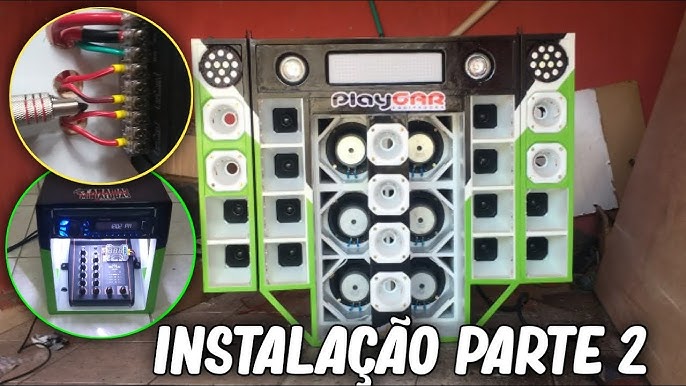 INSTALAÇÃO DO MINI PAREDÃO - PARTE 1 - dicas de como instalar som automotivo!  