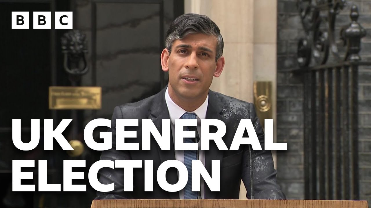 Rishi Sunak announces general election will be on 4 July 2024