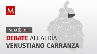 Debate entre candidatas para la Alcaldía Venustiano Carranza de la CdMx #debatechilango