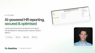 Claude + StackOne: Secure AI HR Reporting from Personio in One Prompt