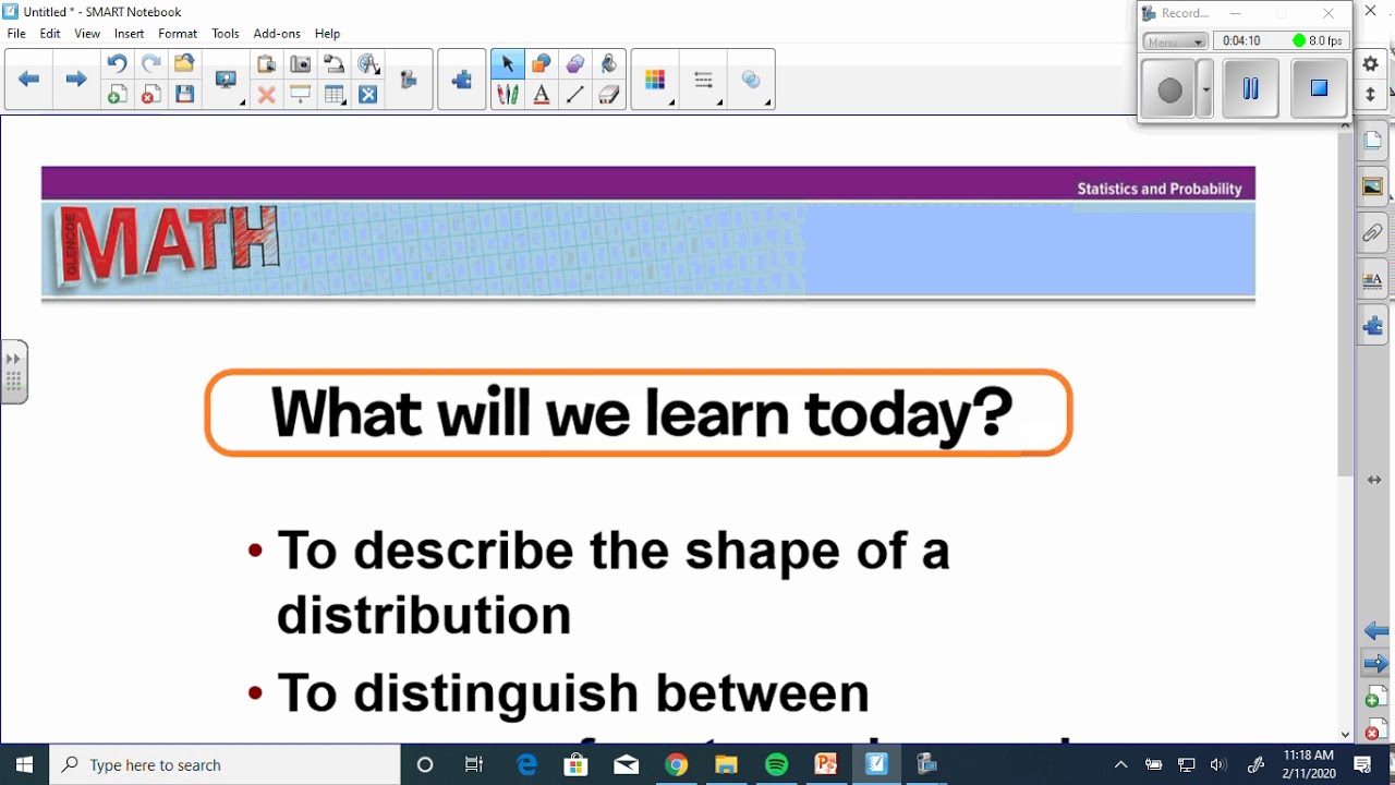 12 4 Shape of Data Distributions - YouTube