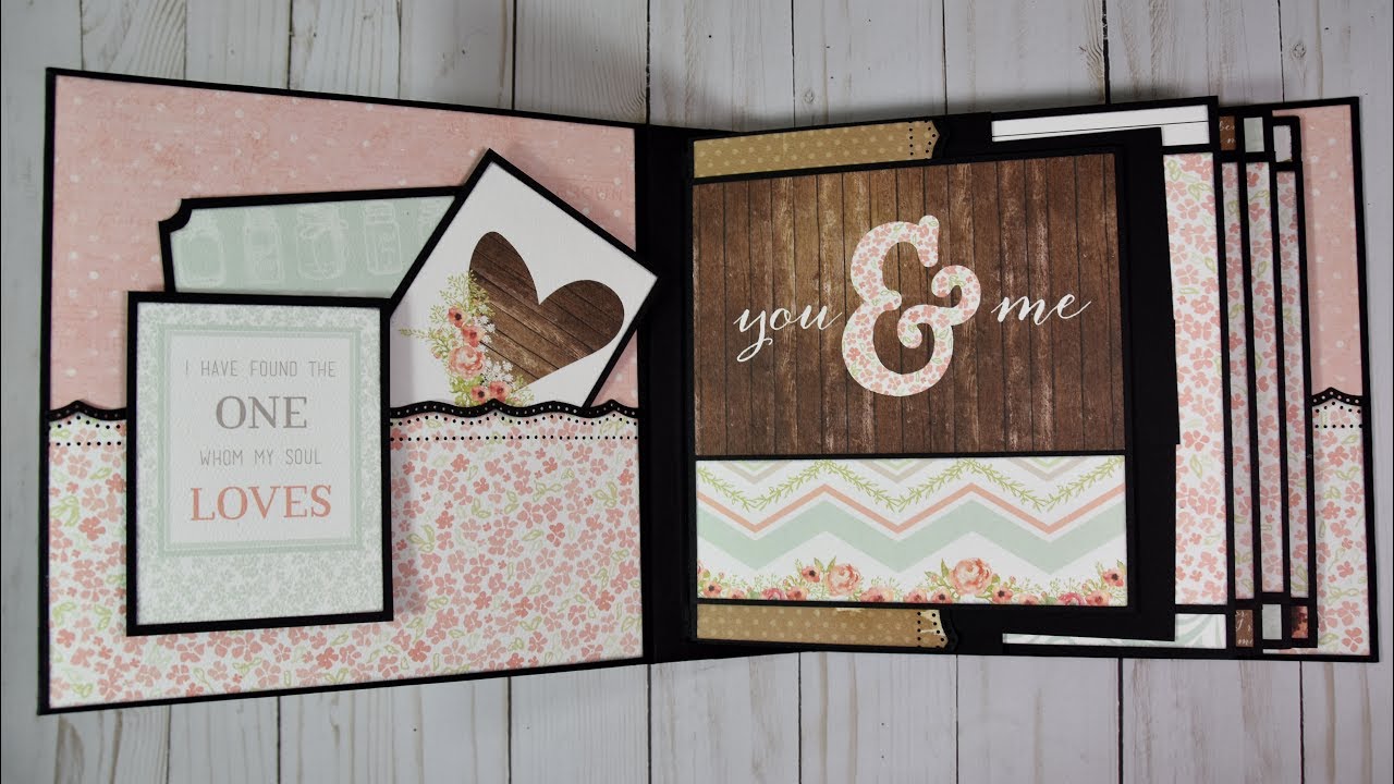 Rustic Elegance Wedding Mini Album