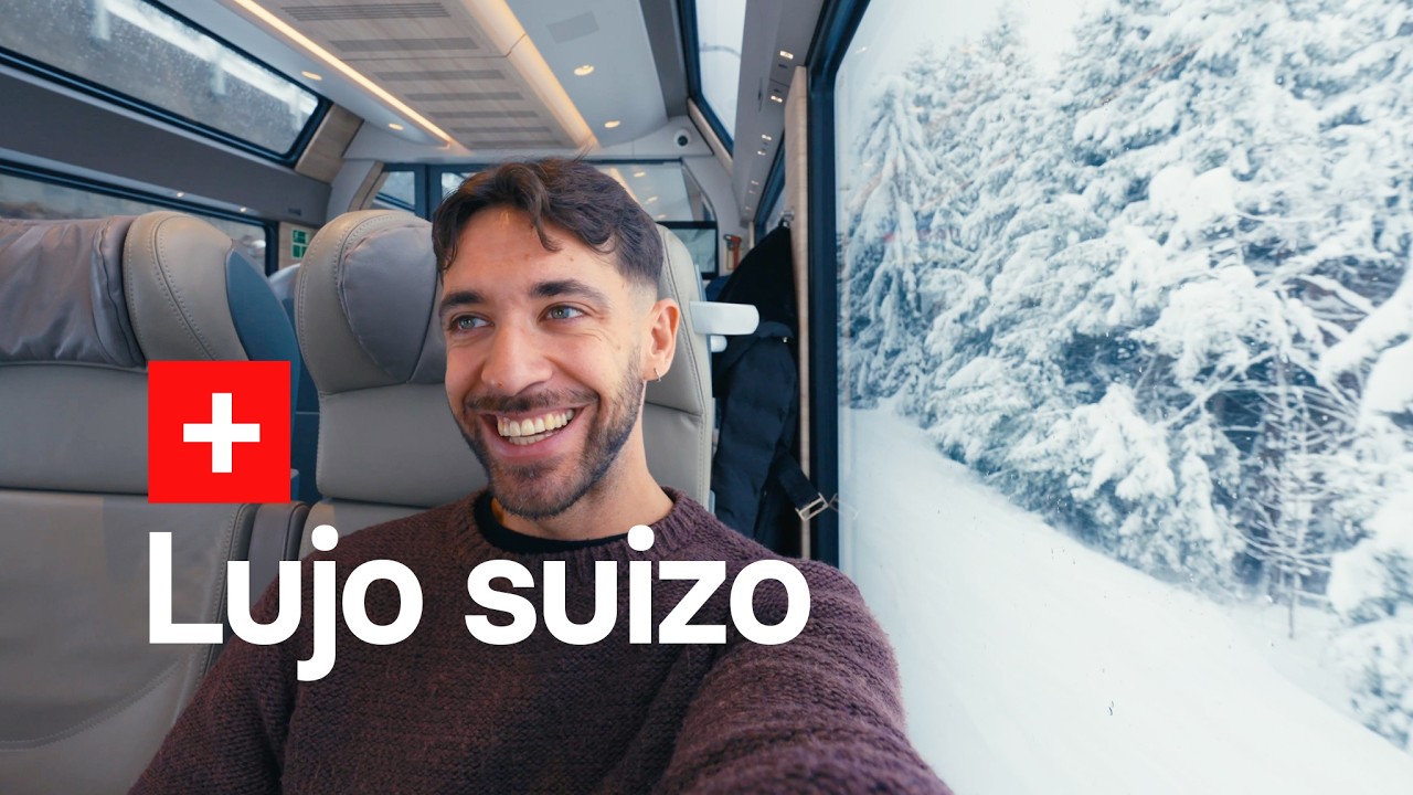 El tren de lujo suizo con mejores vistas de Europa 🇨🇭
