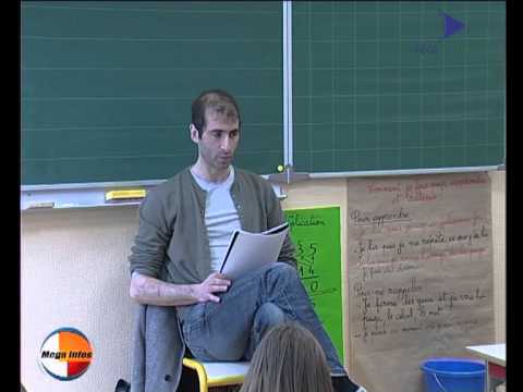 Rencontre des élèves knutangeois avec le comédien et auteur DAVID LESCOT