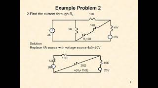 18EC305C Network Analysis Superposition Theorem