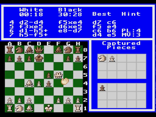 Zerando The Chessmaster (SNES) em 06 minutos - Level of Play Is 2 [TAS] 