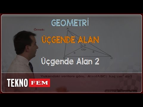 YGS-LYS GEOMETRİ - Üçgende Alan 2