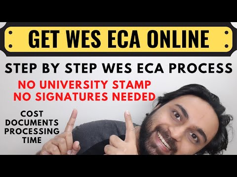 How to Send ECA Documents to WES For Canada PR Online | How to Apply For WES ECA Online