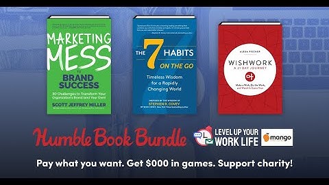 Humble Bundle ~ Level Up Your Work Life Book Bundle  ~ June 2021 ~ ASMR Bundle Readings 💜😍