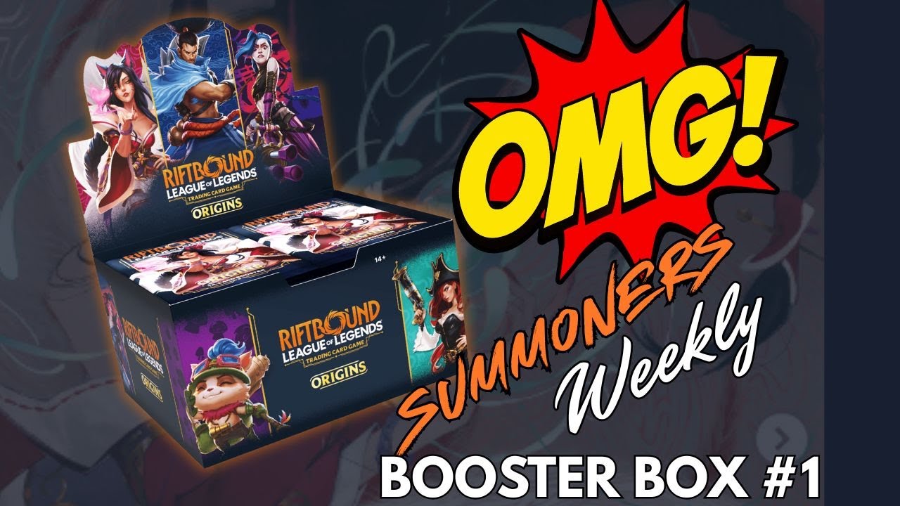 Unbelievable Riftbound Origins Booster Box Opening! 
