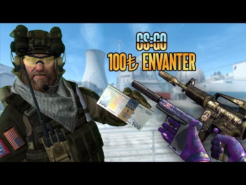 CS:GO 100 TL İLE ENVANTER DİZMEK! (DÜŞÜK BÜTÇE ENVANTER)