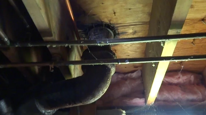 TOILET LEAKING WATER DOWN INTO BASEMENT HANDYMAN SPECIAL