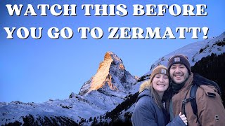 ZERMATT, SWITZERLAND Travel Guide | Places To Stay, Eat, and Things To Do in Zermatt