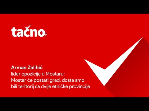 Za portal Tacno.net - Arman Zalihić