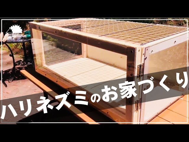 総費用5千円☆ハリネズミのお家づくり☆ - YouTube