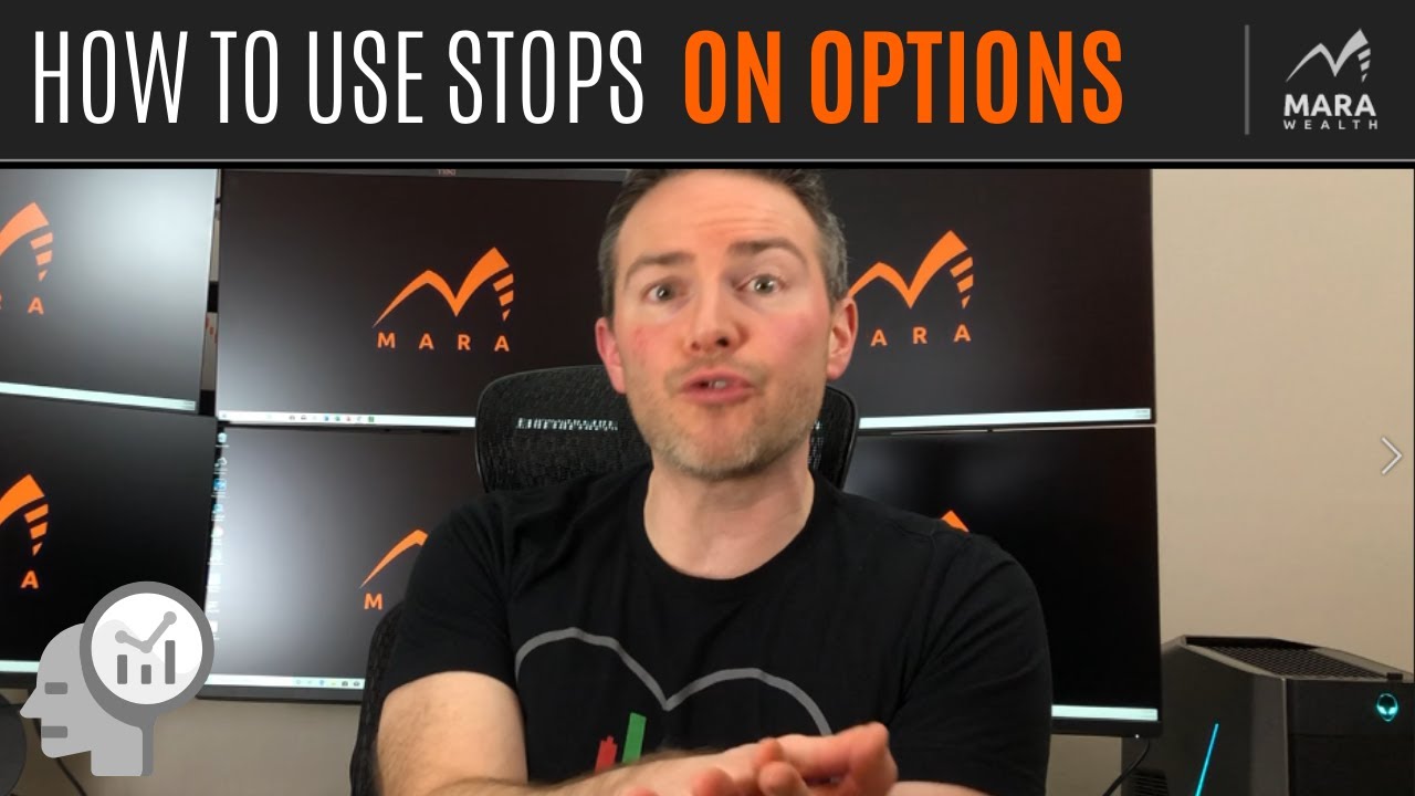 How to use stops on options | ASK A TRADER - YouTube