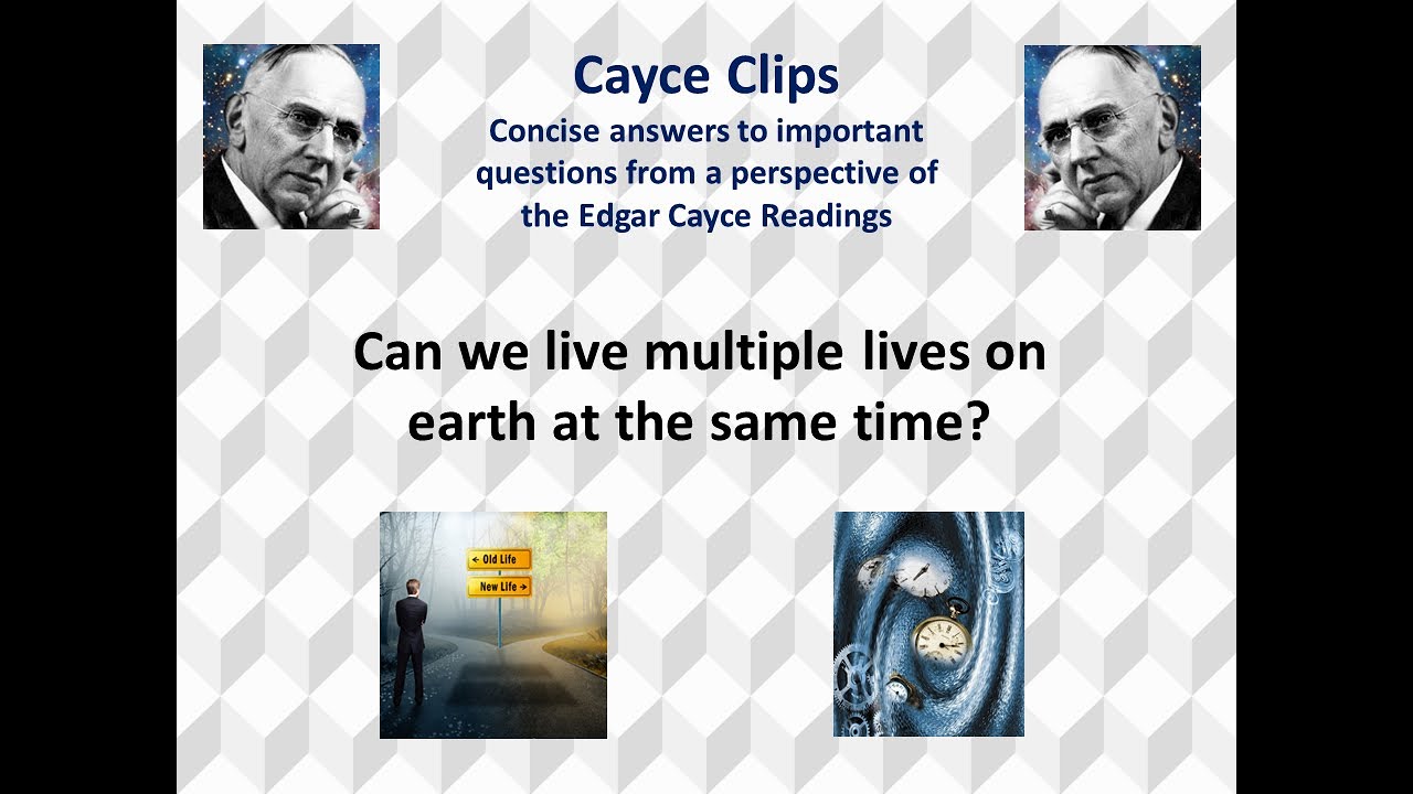 Can we live simultaneous human lives on earth? - YouTube