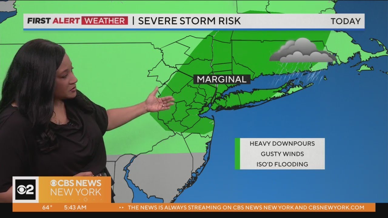 First Alert Weather: Yellow Alert for rain this afternoon - YouTube