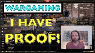 WOT - WarGaming I Have Proof You Can Fix The Game Over Night | World of Tanks