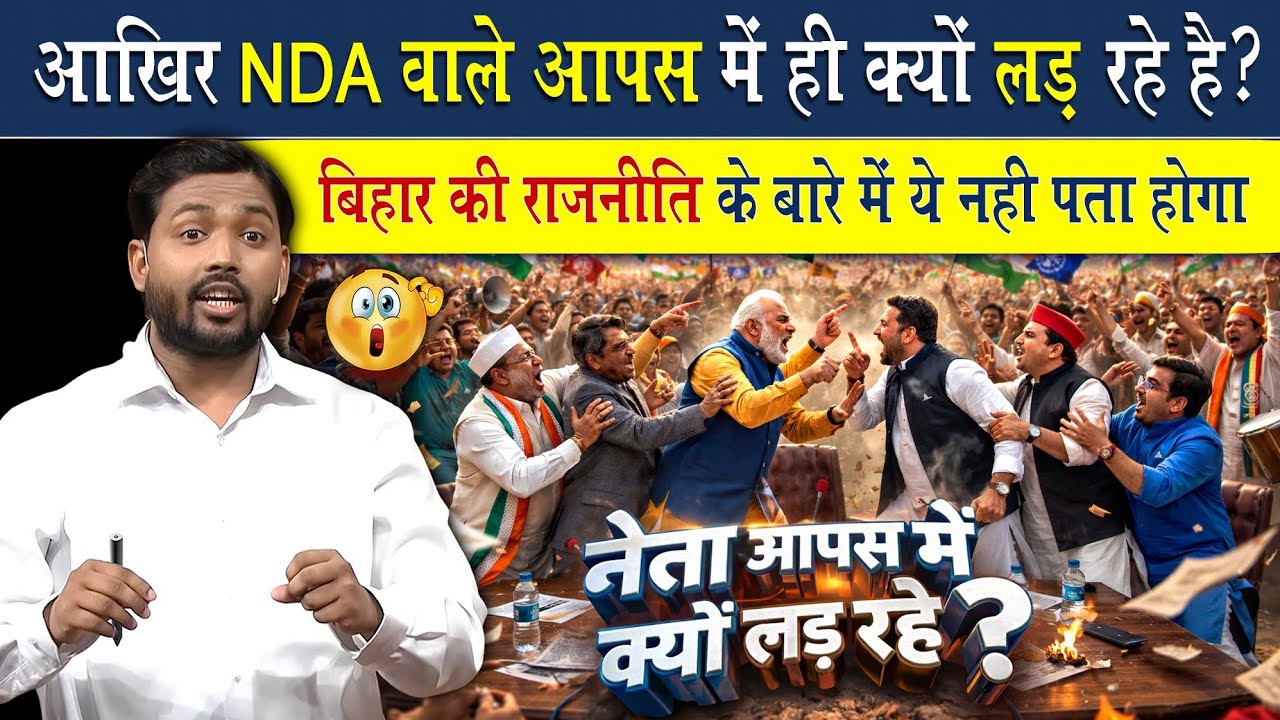 इतने Seat लाने के बाद भी NDA वाले आपस में क्यों लड़ रहे है?
