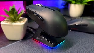 Mouse Leve Wireless Custo Benefício com Dock | Attack Shark X6, Review Detalhado