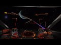 Elite Dangerous - my Hauler takes on a PvP FDL, and lives