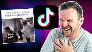 Web Designer Reacting to Web Design TikToks & Memes