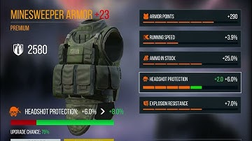 Upgrading the Minesweeper Armor in Modern Strike part 2