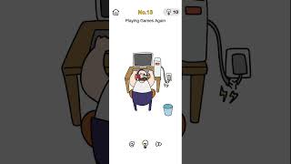 Brain Out Prank Plan Challenge Level 13 Playing Games Again Walkthrough Solution