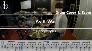 Harry Styles - As It Was Drum Cover,Drum Sheet,Score,Tutorial.Lesson Resimi