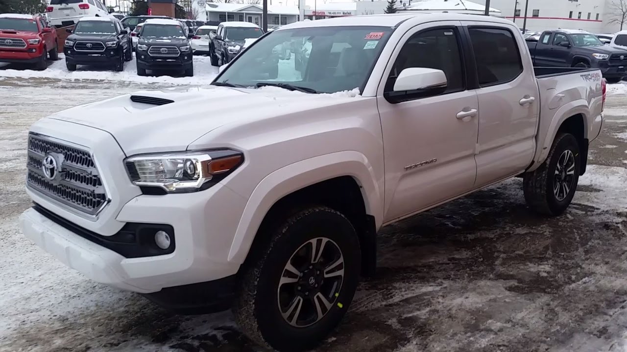 2017 Toyota Tacoma Double Cab Trd With Manual Transmission Reivew Of Exterior And Interior Features