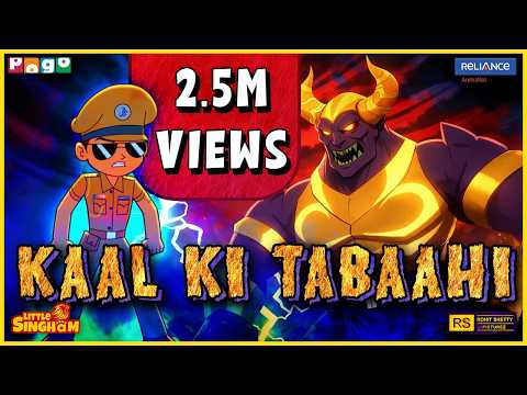 Kaal Returns! 😈 Little Singham vs. Ancient Evil Jwala!