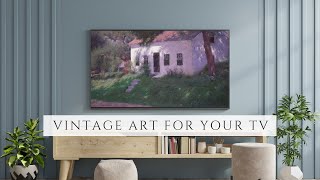 Ghosts | Turn Your TV Into Art | Vintage Art Slideshow For Your TV | 1Hr of 4K HD Paintings
