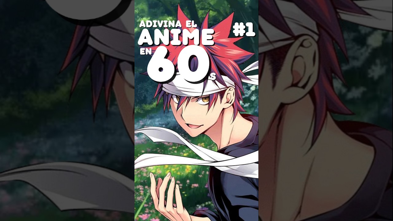 Adiviná el anime en 60 seg #anime #adivinaelpersonaje #quiztime #quizanime #quizgames #challenge