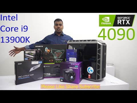 Intel i9 13900k +RTX 4090 PC build Hindi