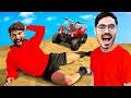 We Went to Desert in Dubai🔥 रेगिस्तान में मरते मरते बचे🥵 Crazy Desert Adventure