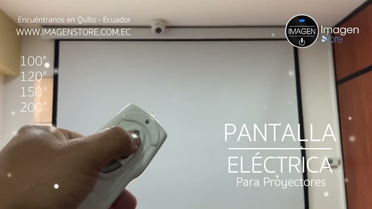 PANTALLAS PARA PROYECCIÓN (eléctricas o motorizadas, manuales, plegables,  inflables y tripié), CABLES, LÁMPARAS (focos) y RENTA de PROYECTORES CDMX