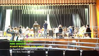 PANIS ANGELICUS (César Franck/arr. Burns). Bloomfield Youth Band rehearsal, 