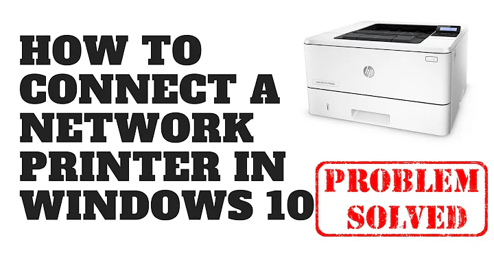 How to Connect A Network Printer in Windows 10