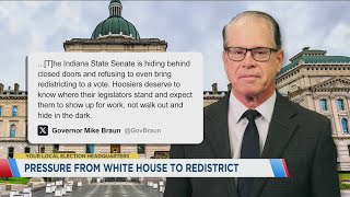 White House pressures Indiana Republicans to redistrict the state