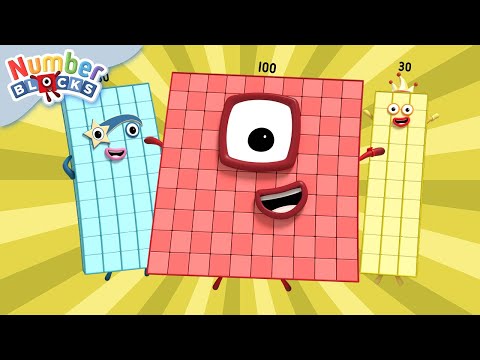 Second Grade Math - Learn To Count! | Numberblocks Compilation | 123 -Numbers Cartoon For Kids