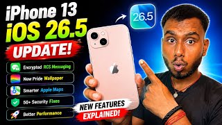 iPhone 13 iOS 26.5 Update 🔥 New Features, Pride Wallpaper & Security Fixes Explained!