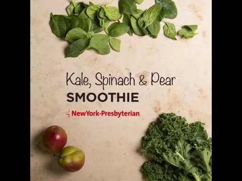 kale,-spinach-and-pear-smoothie