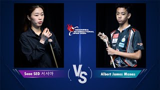 Seoa SEO 서서아 vs Albert James Manas｜2024 Indonesia International Open 印尼國際公開賽