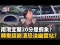 北宜高鐵專案爭議