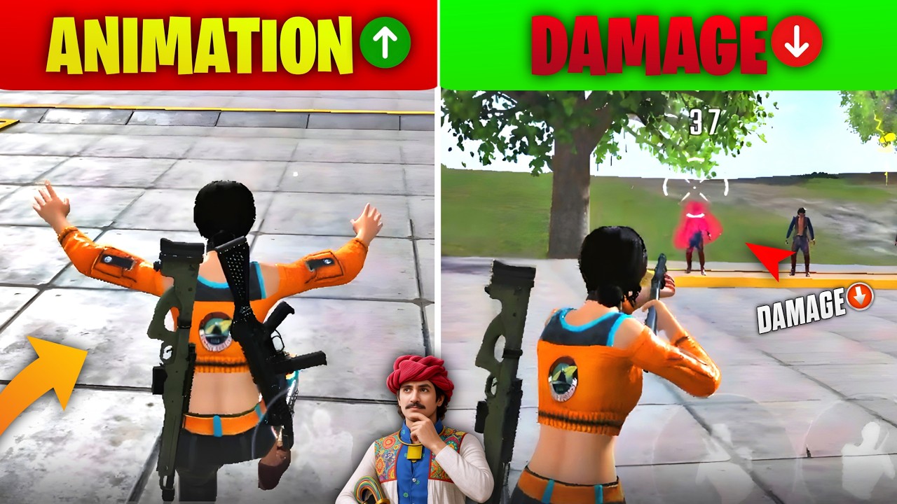 Charector Animation Change🤯 Shotgun Damage Balance🧐 Scarfall 2.0